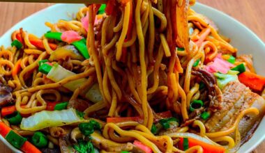 [Homemade] Yakisoba