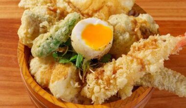 POV: you’re finally eating the tempura bowl you’ve been craving all week
