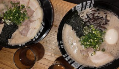 first Ramen experience here in Fukuoka Japan