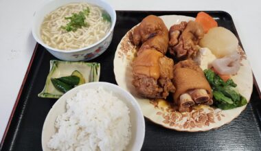 Tebichi and Okinawa soba