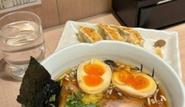 Ramen after a beautiful day at Asakusa