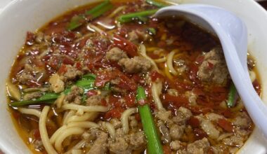 Three spice levels of Taiwan Ramen - Misen, Nagoya (Yabacho location)