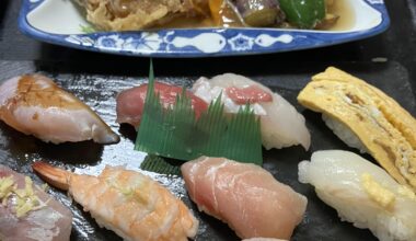 Sushi lunch in Nagasaki