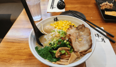 ramne lunch earlier ~