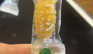 does anyone know the name of this japanese corn jelly candy?