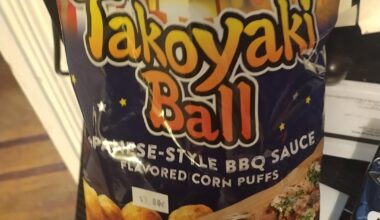 Takoyaki corn puffs