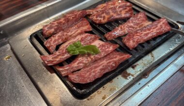 Nothing beats Authentic Yakiniku
