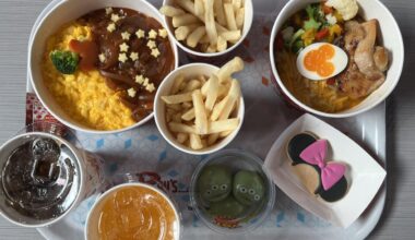 tokyo disneyland :3 the highlight was the mickey mouse shaped jammy egg… how…