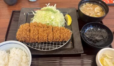 Tonkatsu in Tokyo