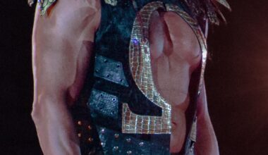 Photo of Kenny Omega, making his Wrestle Dynasty entrance.