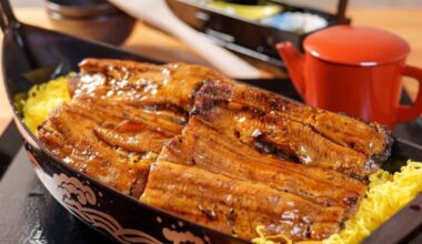 this Unagi looks too good to eat... but I will anyway~