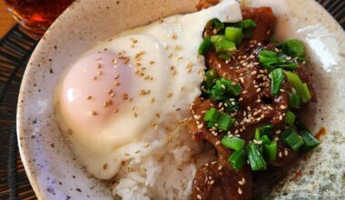 Kani Miso Beef Bowl
