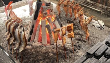 Musasiza, hearth grilling izakaya (Fukuoka)