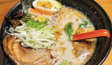 my kind of comfort food in my favorite place Japan