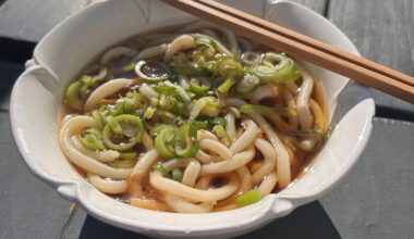 Kake Udon ❤️ in the sun