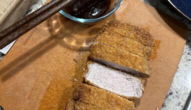 Tonkatsu...for dinner