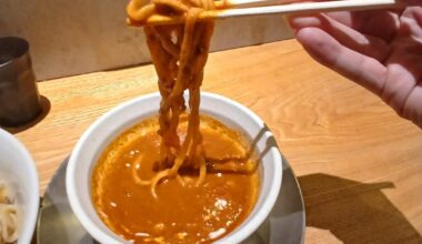 Butter Chicken Keema Curry Tsukemen?!