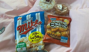 Japanese snacks