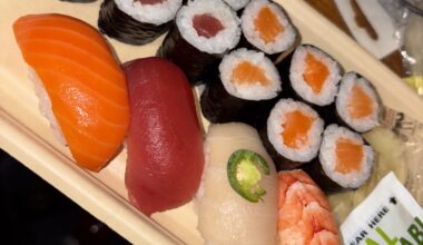 sushi dinner for one tonight :)