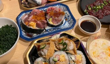 the quality of sushi never ceases to amaze me even as a japanese person