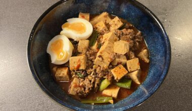 Mapo Tofu Mazesoba