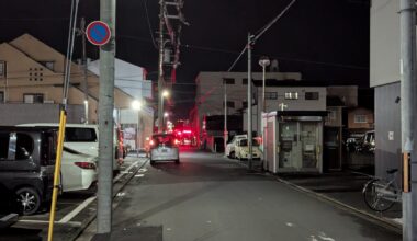 Anyone know what happened earlier tonight at Fujinomori across from the Max Value? Major Fire and Police response?