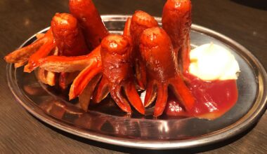 Octopus sausage