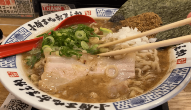Thiccc Tonkotsu-Gyokai Ramen in Osaka