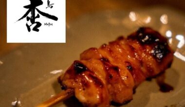 Dinner at Yakitori Matsu - 3 seats open