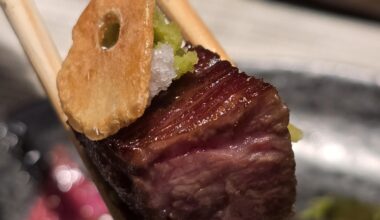 Kobe beef, in Kobe