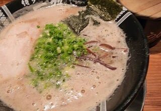 first ramen experience I had in Hakata Issou Main Store Fukuoka Japan