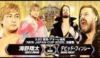 [May be spolier] NJPW NEW JAPAN CUP 2025 FINAL OPENING VTR