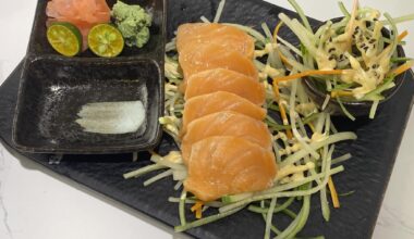 Fresh Sashimi Salmon