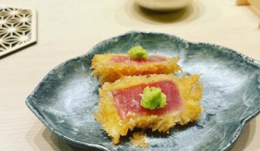 Fried Fatty Tuna