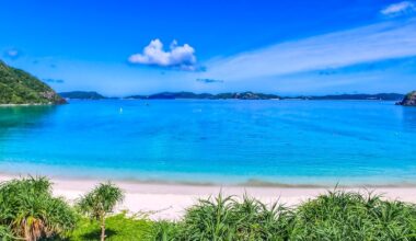 Tokashiki ferry with car