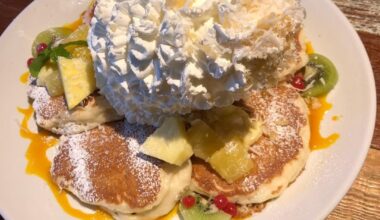 just some pancakes since they are apart of our great sweet tooth culture… 🥞