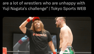 Haha, dayum (in kayfabe obviously)...