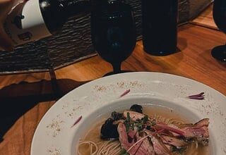 stumbled upon this ramen restaurant in an alley we had to try the duck ramen, it was a great experience