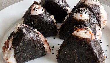 First attempt at onigiri!