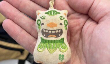 Can anyone help me identify this? Looks shisa-esque. I got it from a beach hotel in Mihama about 15 years ago