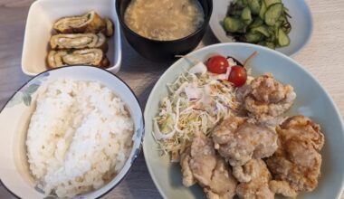 Homemade karaage today 🤩