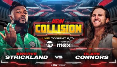 Clark Connors vs. Swerve Strickland announced for Collision
