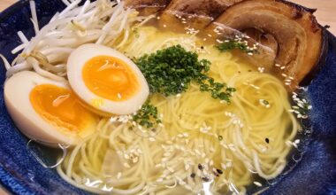 Made ramen last night