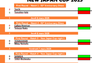 Here is my New Japan Cup 2025 Fantasy Booking, I recently did a G1 Climax Fantasy Booking and I wanted to do the NJC booking so here it is. What do you think about it?