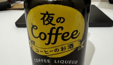Is this Japanese coffee liqueur expired?