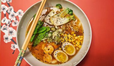 Some Ramen I made lately.