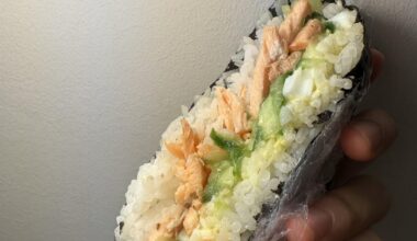 I made onigirazu!