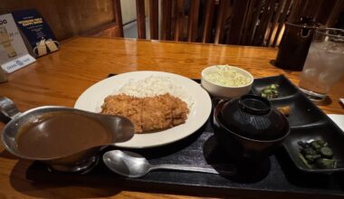 Katsu curry always hits so good