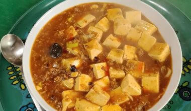 Thid is mapo tofu in style of Japan. And one of my spesialties.