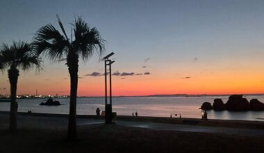 Beautiful Araha beach view